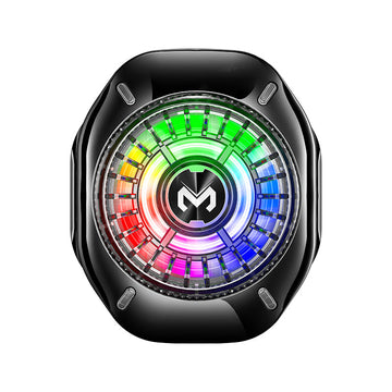 Memo CX10 RGB Pro Model With Digital Display Magnetic and Cllip Mobile Cooling Fan