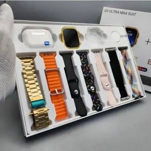 I20 Ultra Max suit Smart Watch (Golden , silver , black)